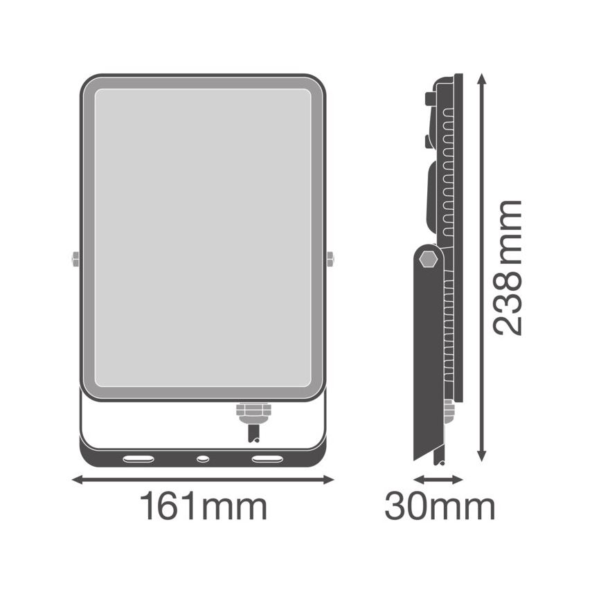 Ledvance - LED zunanji stenski reflektor FLOODLIGHT LED/50W/230V IP65