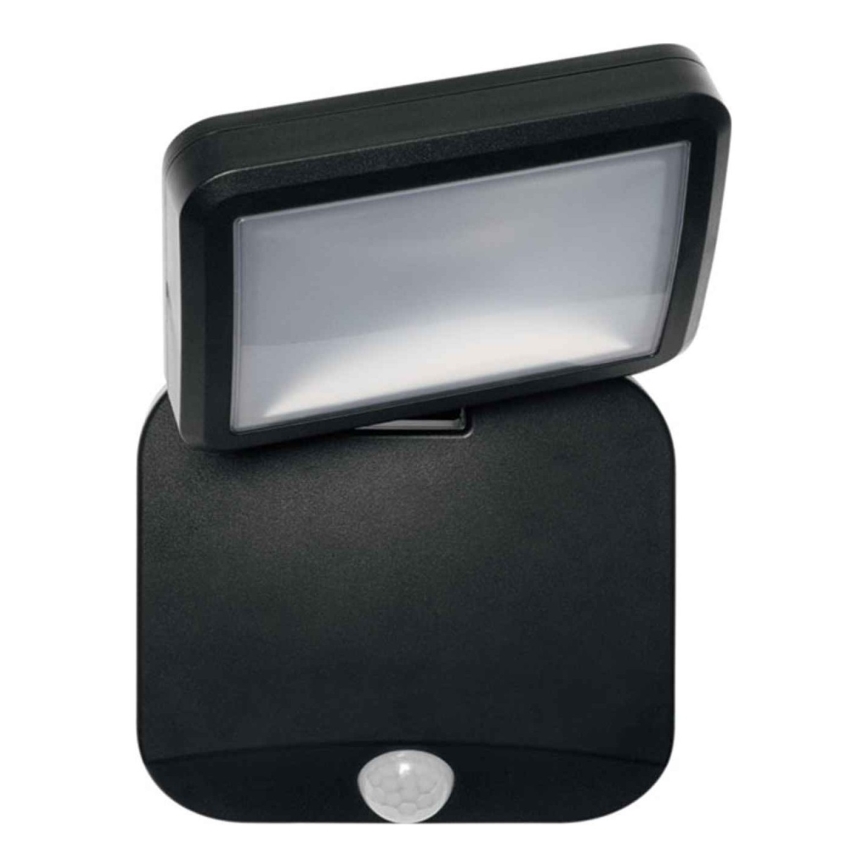 Ledvance - LED Zunanji stenski reflektor s senzorjem SPOTLIGHT LED/4W/4xD IP54