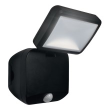 Ledvance - LED Zunanji stenski reflektor s senzorjem SPOTLIGHT LED/4W/6V IP54