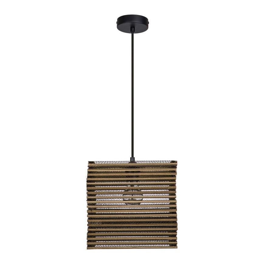 Ledvance - Lestenec na vrvici DECOR CARDBOARD 1xE27/15W/230V 25x25 cm