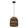 Ledvance - Lestenec na vrvici DECOR CARDBOARD 1xE27/15W/230V pr. 25 cm