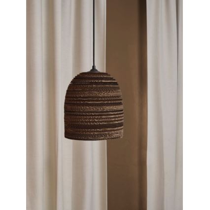 Ledvance - Lestenec na vrvici DECOR CARDBOARD 1xE27/15W/230V pr. 25 cm