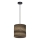 Ledvance - Lestenec na vrvici DECOR CARDBOARD 1xE27/15W/230V pr. 25 cm