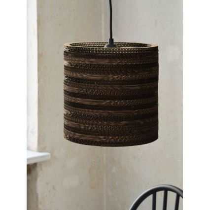 Ledvance - Lestenec na vrvici DECOR CARDBOARD 1xE27/15W/230V pr. 25 cm