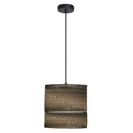 Ledvance - Lestenec na vrvici DECOR CARDBOARD 1xE27/15W/230V pr. 25 cm