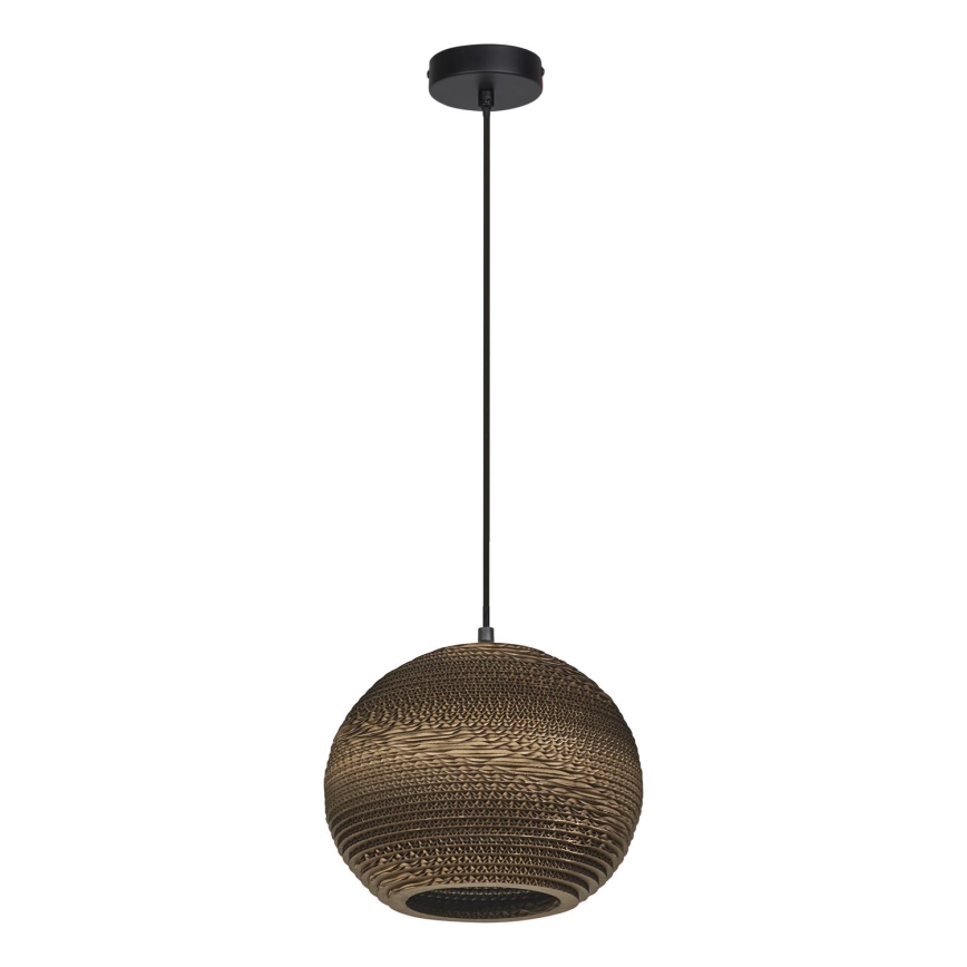 Ledvance - Lestenec na vrvici DECOR CARDBOARD 1xE27/15W/230V pr. 26 cm