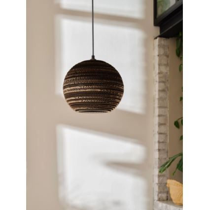Ledvance - Lestenec na vrvici DECOR CARDBOARD 1xE27/15W/230V pr. 26 cm