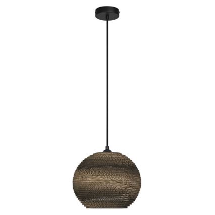 Ledvance - Lestenec na vrvici DECOR CARDBOARD 1xE27/15W/230V pr. 26 cm
