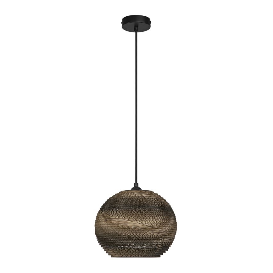 Ledvance - Lestenec na vrvici DECOR CARDBOARD 1xE27/15W/230V pr. 26 cm