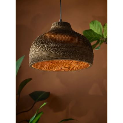Ledvance - Lestenec na vrvici DECOR CARDBOARD 1xE27/15W/230V pr. 36 cm