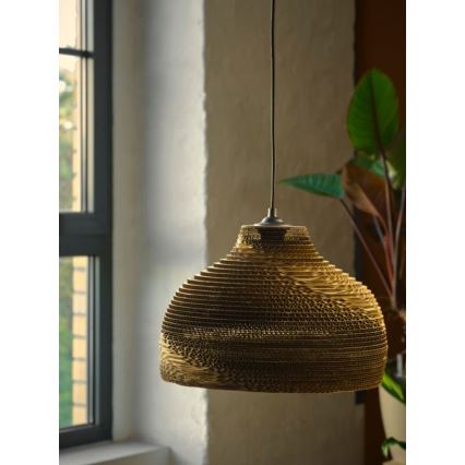 Ledvance - Lestenec na vrvici DECOR CARDBOARD 1xE27/15W/230V pr. 36 cm