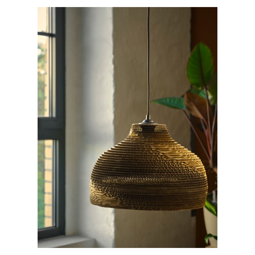 Ledvance - Lestenec na vrvici DECOR CARDBOARD 1xE27/15W/230V pr. 36 cm