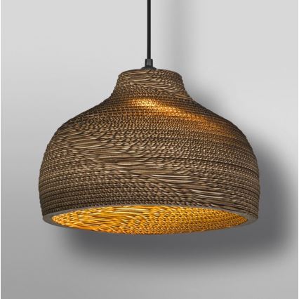 Ledvance - Lestenec na vrvici DECOR CARDBOARD 1xE27/15W/230V pr. 36 cm