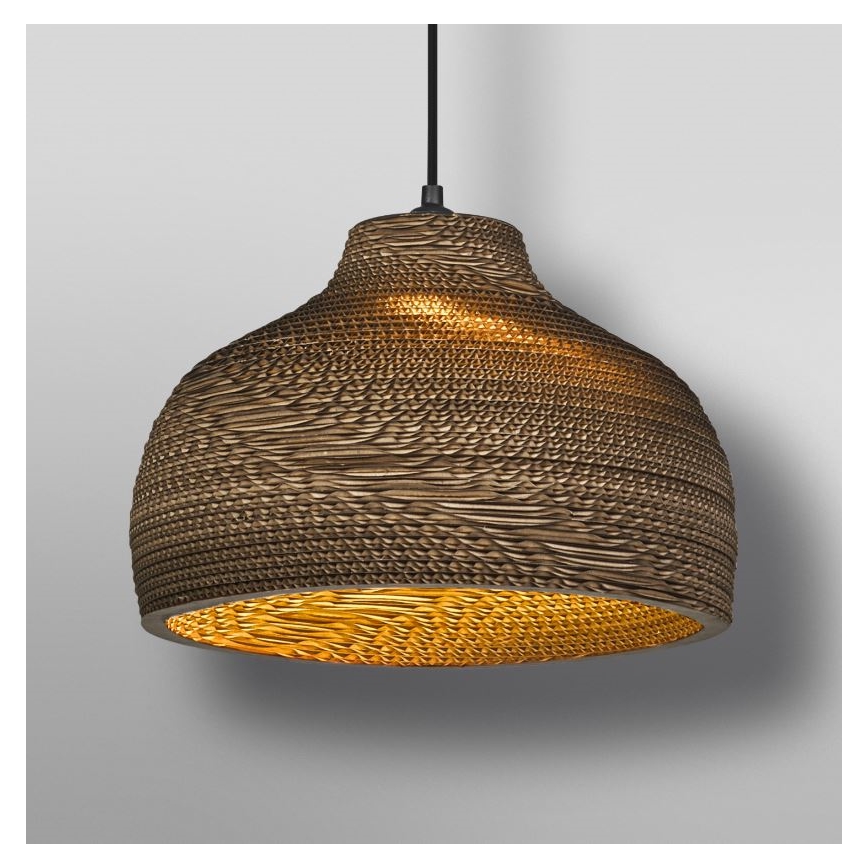 Ledvance - Lestenec na vrvici DECOR CARDBOARD 1xE27/15W/230V pr. 36 cm