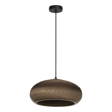 Ledvance - Lestenec na vrvici DECOR CARDBOARD 1xE27/15W/230V pr. 40 cm