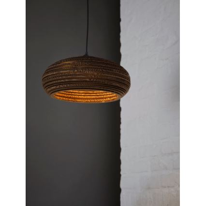 Ledvance - Lestenec na vrvici DECOR CARDBOARD 1xE27/15W/230V pr. 40 cm