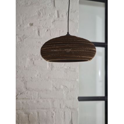 Ledvance - Lestenec na vrvici DECOR CARDBOARD 1xE27/15W/230V pr. 40 cm