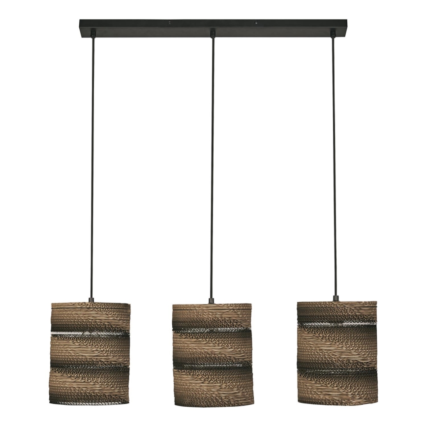 Ledvance - Lestenec na vrvici DECOR CARDBOARD 3xE27/15W/230V