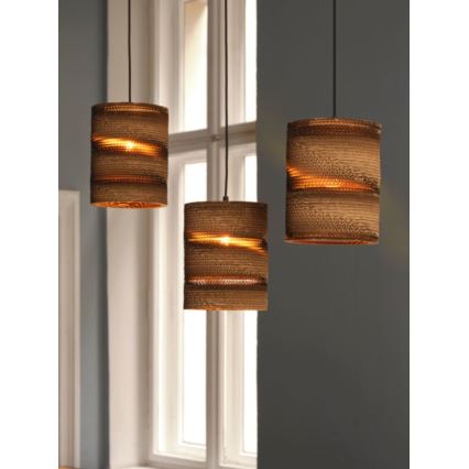 Ledvance - Lestenec na vrvici DECOR CARDBOARD 3xE27/15W/230V