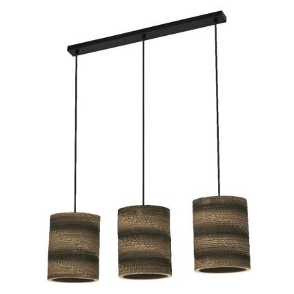 Ledvance - Lestenec na vrvici DECOR CARDBOARD 3xE27/15W/230V