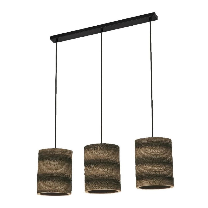 Ledvance - Lestenec na vrvici DECOR CARDBOARD 3xE27/15W/230V