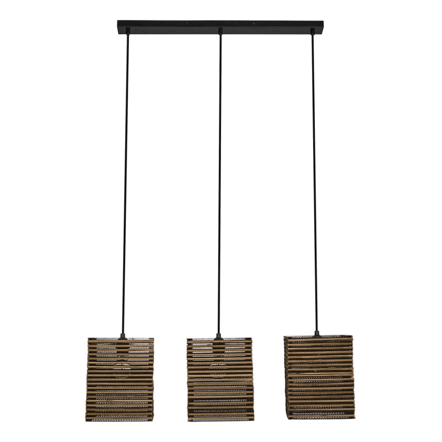 Ledvance - Lestenec na vrvici DECOR CARDBOARD 3xE27/15W/230V