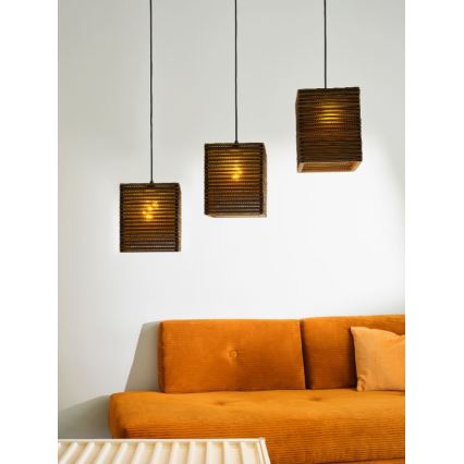 Ledvance - Lestenec na vrvici DECOR CARDBOARD 3xE27/15W/230V
