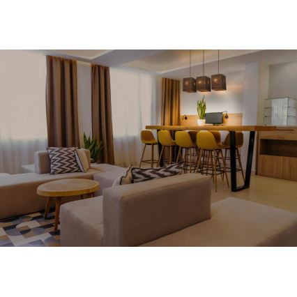 Ledvance - Lestenec na vrvici DECOR CARDBOARD 3xE27/15W/230V