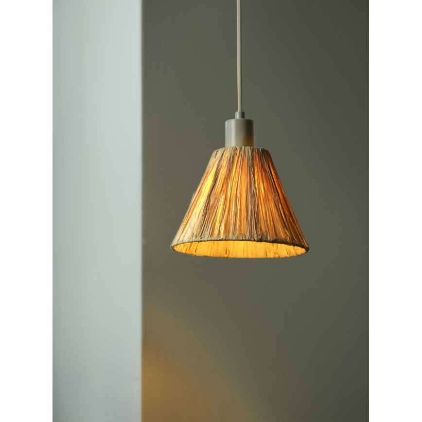 Ledvance - Lestenec na vrvici DECOR RAFFIA 1xE27/15W/230V