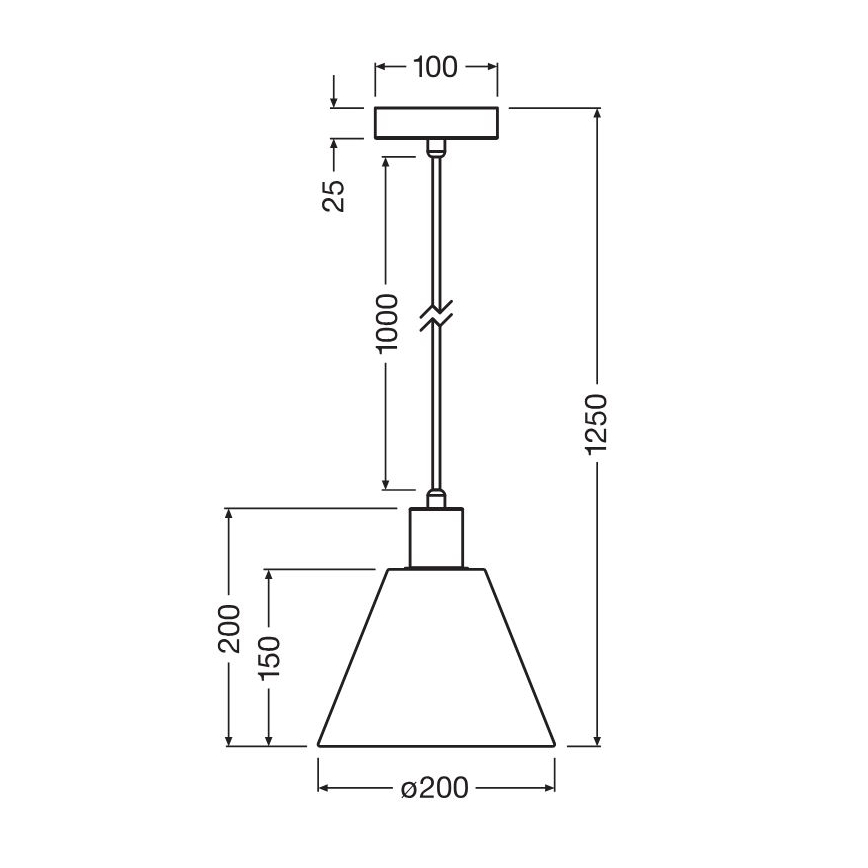 Ledvance - Lestenec na vrvici DECOR RAFFIA 1xE27/15W/230V