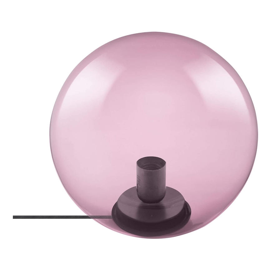 Ledvance - Namizna svetilka BUBBLE 1xE27/40W/230V roza