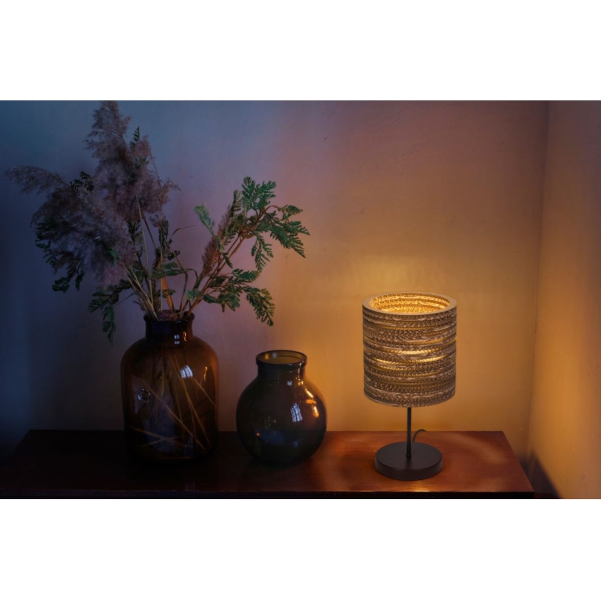 Ledvance - Namizna svetilka DECOR CARDBOARD 1xE27/15W/230V pr. 20 cm