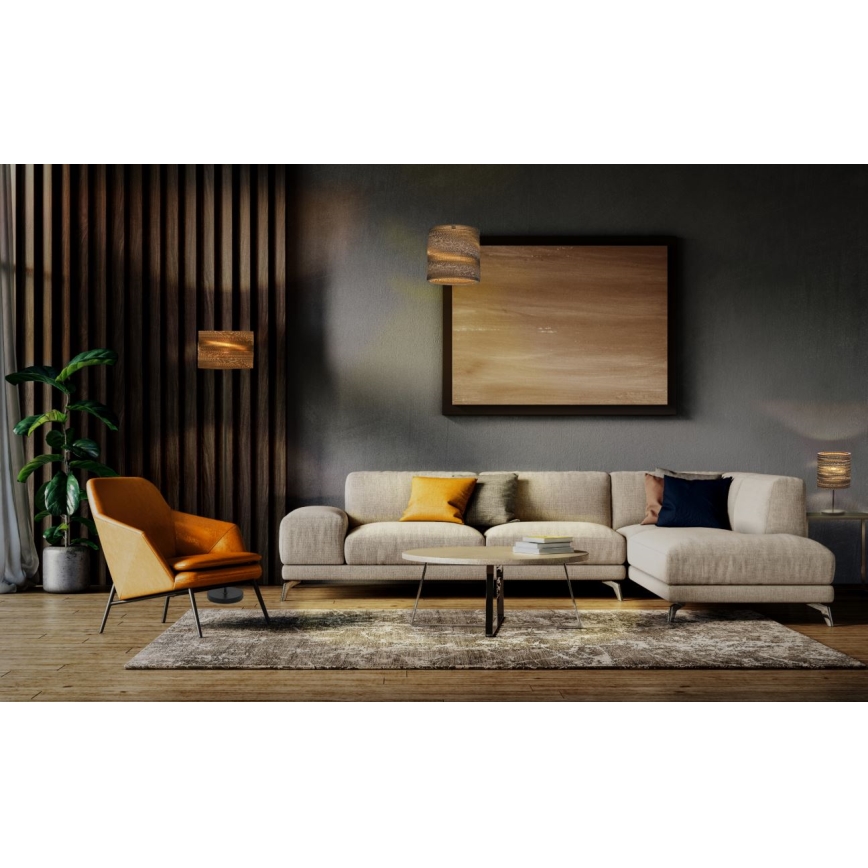 Ledvance - Namizna svetilka DECOR CARDBOARD 1xE27/15W/230V pr. 20 cm