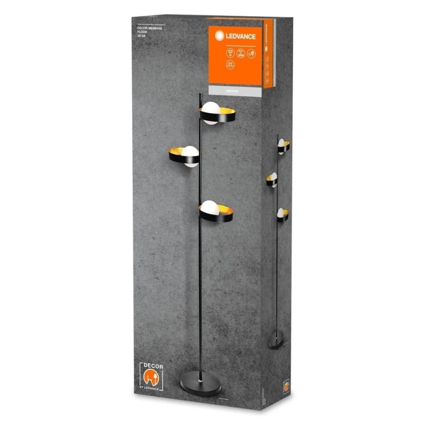 Ledvance - Namizna svetilka DECOR MEMPHIS 3xG9/28W/230V