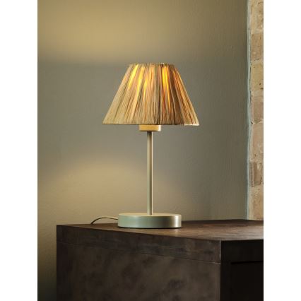Ledvance - Namizna svetilka DECOR RAFFIA 1xE27/15W/230V raffia bast