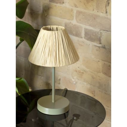 Ledvance - Namizna svetilka DECOR RAFFIA 1xE27/15W/230V raffia bast