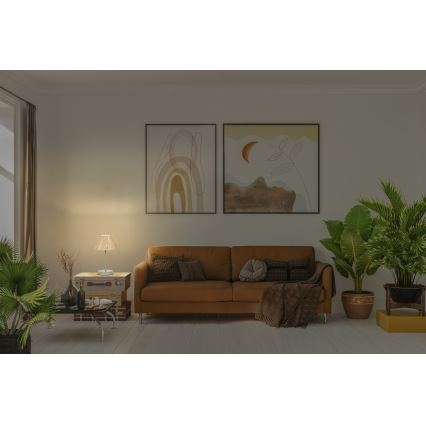 Ledvance - Namizna svetilka DECOR RAFFIA 1xE27/15W/230V raffia bast
