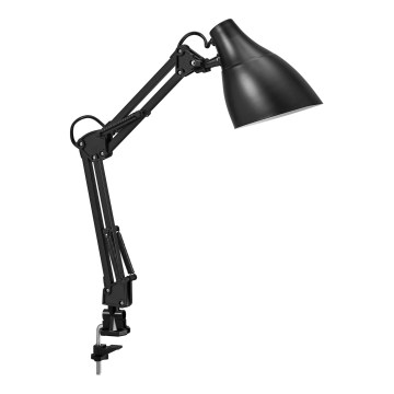 Ledvance - Namizna svetilka s objemko OFFICE LINE 1xE27/11W/230V črna