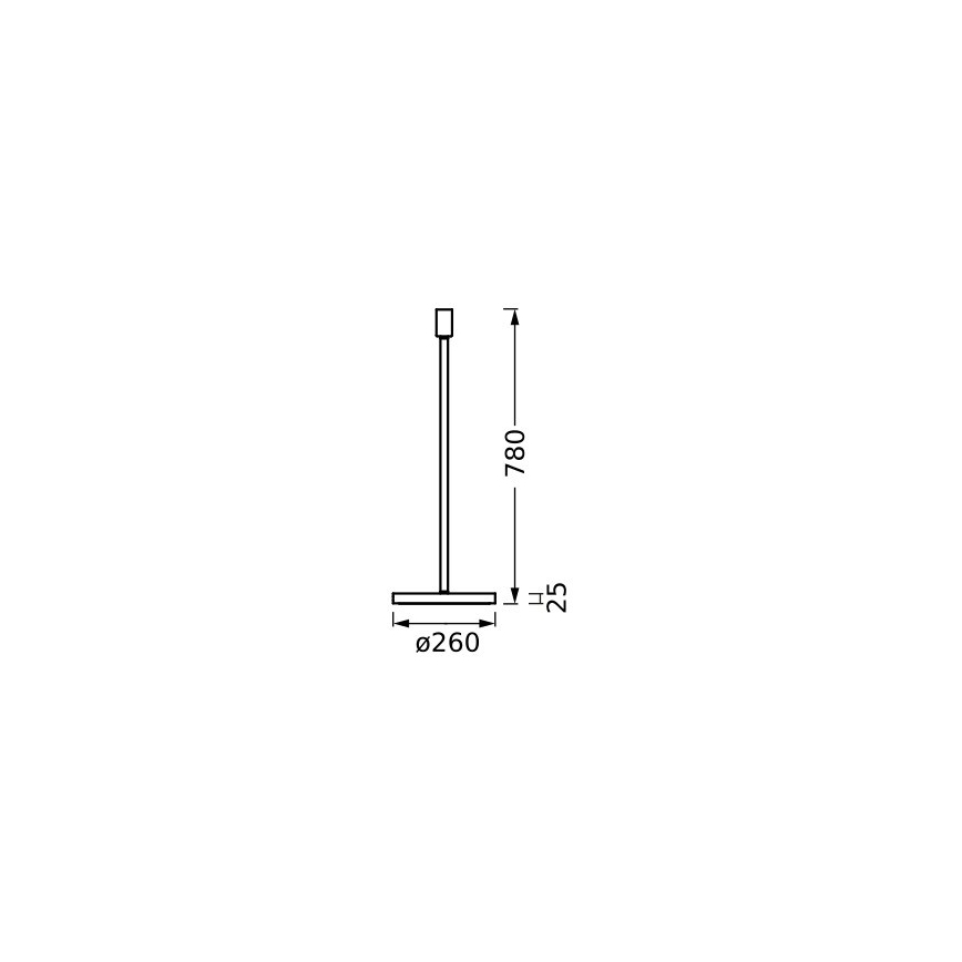 Ledvance - Noga svetilke DECOR STICK 1xE27/40W/230V bež