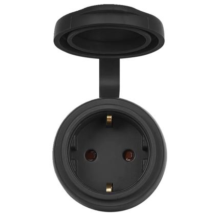 Ledvance - Pametni zunanji vtičnica SMART+ 3680W/230V/Tip F/SCHUKO 16A IP44 črna
