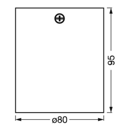 Ledvance - Reflektor SPOT 1xGU10/7W/230V bela