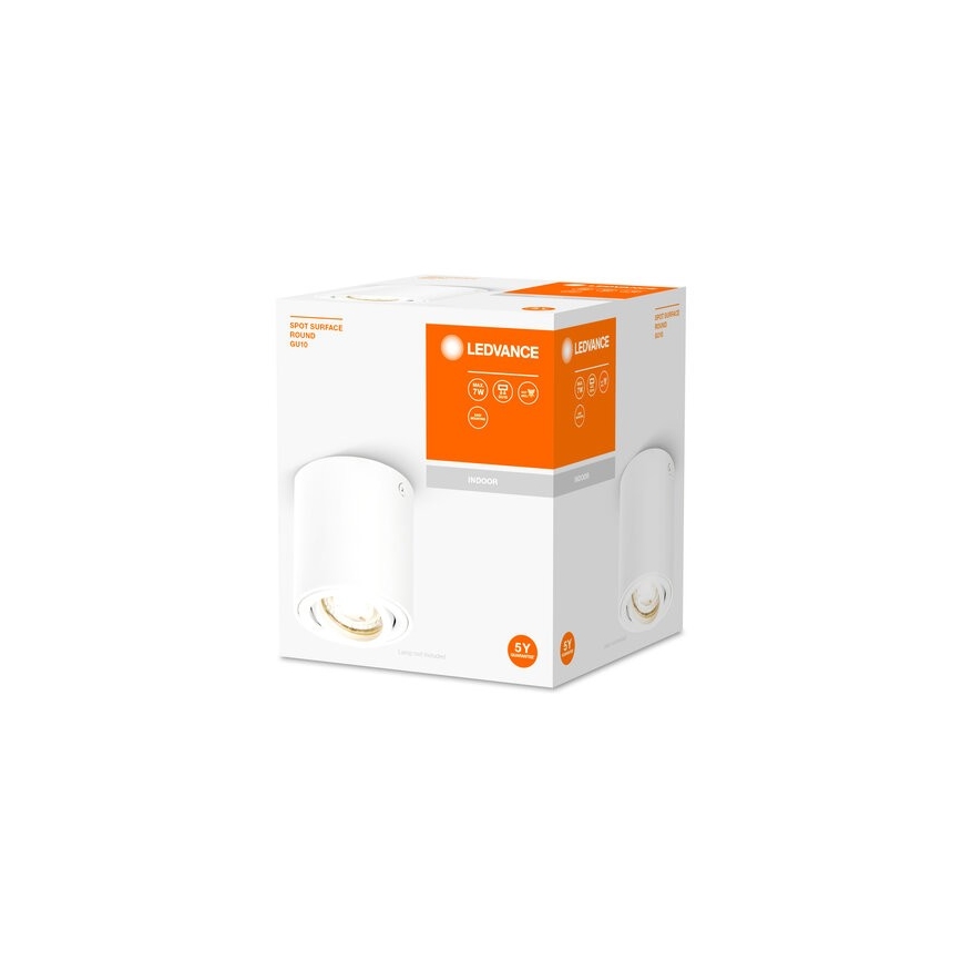 Ledvance - Reflektor SPOT 1xGU10/7W/230V bela