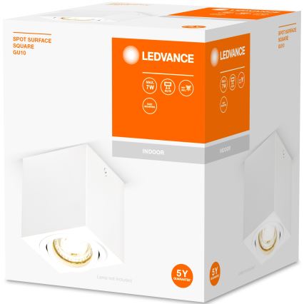 Ledvance - Reflektor SPOT 1xGU10/7W/230V bela