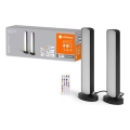 Ledvance - SET 2x LED RGBW Zatemnitvena namizna svetilka MOOD LIGHT LED/4W/230V Wi-Fi + Daljinski upravljalnik