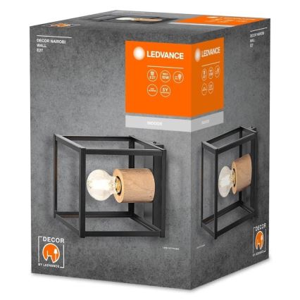 Ledvance - Stenska svetilka DECOR NAIROBI 1xE27/15W/230V