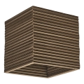 Ledvance - Stropna svetilka DECOR CARDBOARD 1xE27/15W/230V 25x25 cm