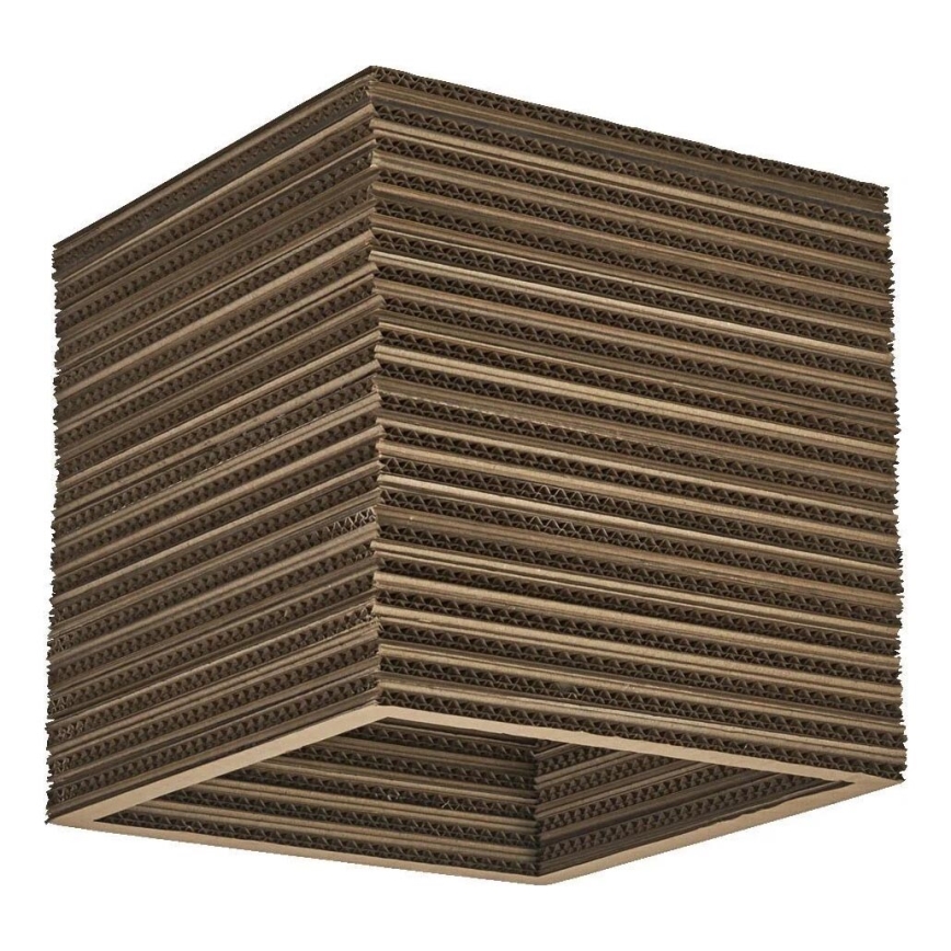 Ledvance - Stropna svetilka DECOR CARDBOARD 1xE27/15W/230V 25x25 cm