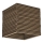 Ledvance - Stropna svetilka DECOR CARDBOARD 1xE27/15W/230V 25x25 cm