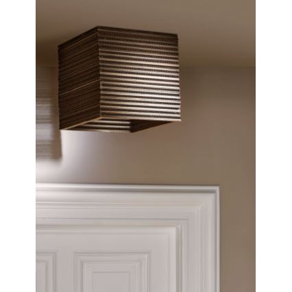 Ledvance - Stropna svetilka DECOR CARDBOARD 1xE27/15W/230V 25x25 cm