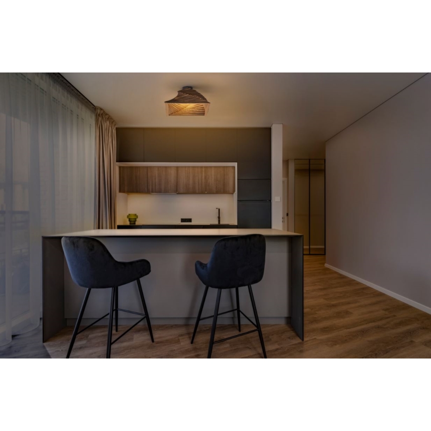 Ledvance - Stropna svetilka DECOR CARDBOARD 1xE27/15W/230V 40x40 cm